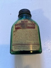 VINTAGE APOTHECARY MCKESSONS HINKLE’S PILLS JAR WITH CONTENTS