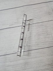 Vintage CAPOZIDE Pharmaceutical Promotional Ruler – Acrylic – 1990s – RARE!