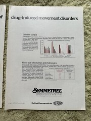 Vintage Symmetrel 1986 Magazine Advertisement Dupont