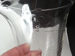 3 Piece Apothecary Clear Medical Measuring Beakers Kodak