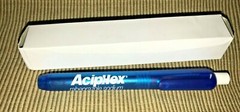 New Drug Rep Item Blue Aciphex Pocket Flashlight *See Description