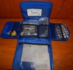 Sonata Pharmaceutical Drug Rep Travel Kit with Alarm Clock & Sleep Comfort Items
