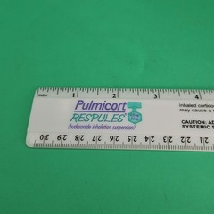 Pulmicort Pharmaceutical Drug Rep Collectible Ruler 12″ Vintage Promo