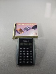Vintage Pharma Branded Working Press-Up Calculator IOB New Battery TRD 1997