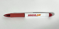 Pharmaceutical Drug Rep Vintage 3 Pens Singulair Collectible Promo Red Orange