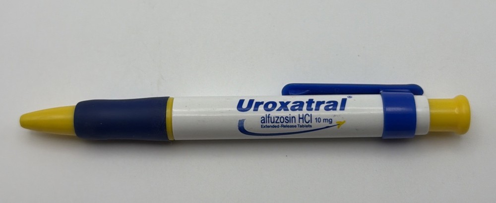 Uroxatral Alfuzosin HCl 10 mg Pharma Drug Rep Promotional Pen *Non Working*