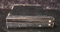 Rare 1980’s „ZIAC“ Pharmaceutical Black Miniature Briefcase Business Card Holder