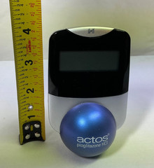 Actos Pharmaceutical Drug Rep Clock Balances On Ball, Works