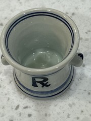 Squibb Rx Mini Mortar – Delfts Holland – Squibb Pharmaceutical Co 1959 – 2″