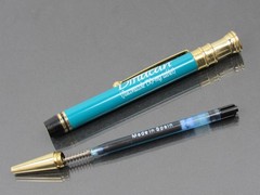 Diflucan Metal PEN Drug Rep Pharmaceutical Promo Advertising Nailhead Clicker