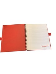 Drug Rep Advertising Lexapro Notebook Journal Red