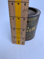 Phi-Tem Vintage Container APOTHECARY RARE tin Medical Coughs 1930s Cure USA