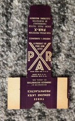 Vintage Condom Box Envelope Original Par X Prophylactics 1960s NOS Rubbers RX