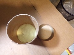 VINTAGE CARDBOARD CANISTER OF SULPHUR (REXALL DRUGS)