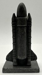 NASA Space Shuttle Miniature Pewter Figurine Naprosyn Pharmaceutical Advertising