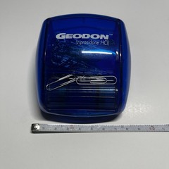 Geodon Ziprasidone Pharmaceutical Rep Paper Clip Dispenser Magnetic