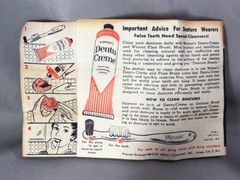 Wernet’s TOOTH POWDER Sample TIN Dental Pharmacy Drug Original VINTAGE Box