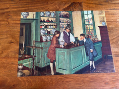 1950s Antique Prints lot (5) History of Pharmacy Parke Davis & Company 16″ x 12″