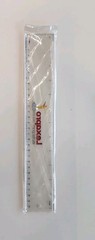 12″ Clear Lucite LEXAPRO Ruler; NEW; Pharmaceutical Drug Rep Promo