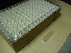 144 Capillary Tube thin Glass Bottle Vial ? 3 5/16″ tall 7/8″ wide NOS