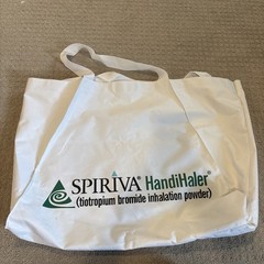 Spiriva handihaler large tote Bag Pharmaceutical Drug Rep collectible Inhaler