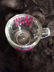 Afrin Coffee Mug Cup Pharmaceutical Drug Rep Promo Clear Acrylic