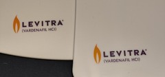 Pharmaceutical Drug Rep ONE LEVITRA Clipboard, Brand New, Extra Long, RARE