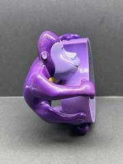 Zyrtec Chewable Tablets Promo Purple Monkey 5″ Alarm Clock Tested & Works