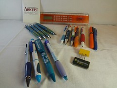 Lot Drug Rep Pharmaceutical Promo Marketing Advertising Pens Calculator Ruler