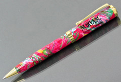 Beautiful, Colorful Norvasc Metal PEN Drug Rep Pharmaceutical Promo Advertising