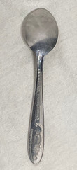 Vntg Stainless Steel Small Apothecary Medicine Rx Spoon 4 1/2″ L USA