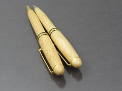 Voltaren PENCIL & PEN Wood Wooden Drug Rep Pharmaceutical Promo Advertising Rare