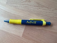ADVIL Promo Ballpoint Pen LOT 12 Drug Rep Pharmaceutical Advertising Vintage HTF