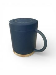 Bayer Medical Coffee Mug Navy Blue Insulated Pharmaceutical Doctor Rx Stainless
