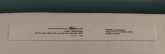 VTG White Desk Ruler Pfizer Laboratories Promotional VISTARIL (Hydroxyzine) 12″
