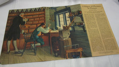 „A History of Pharmacy“ in Pictures Set of 19 Prints Park Davis 1950’s