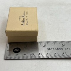VTG Cardboard PILL BOX prescription Gullsmed Pharmacy Kirkevn Bjorn Hansen