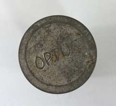 Optus Sodium Bicarbonate Vintage Tin & Cardboard Can Container Philadelphia
