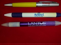 Lot of 15 Ink Pen Drug Pharmaceutical Rep Advertising Heavy Metal Plastic Twist