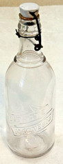 1900-20’s Citrate Magnesia-Saline Laxative-10 oz-Medicine-Clear Glass Bottle