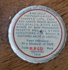 Vintage Pharmacy/medicine salves & ointments Lot of 7