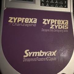 Zyprexa Drug Rep Calculator/alarm Clock Drug Rep Promo 2000s Still Works Great