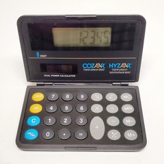 Cozaar Hyzaar Losartan Black Pocket Calculator Pharmaceutical Drug Rep Promo