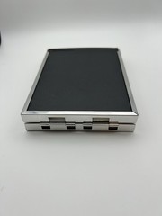 Drug Rep Metal Perpetual Calendar Photo Frame ‚Right Here Right Now‘ Abbott Labs