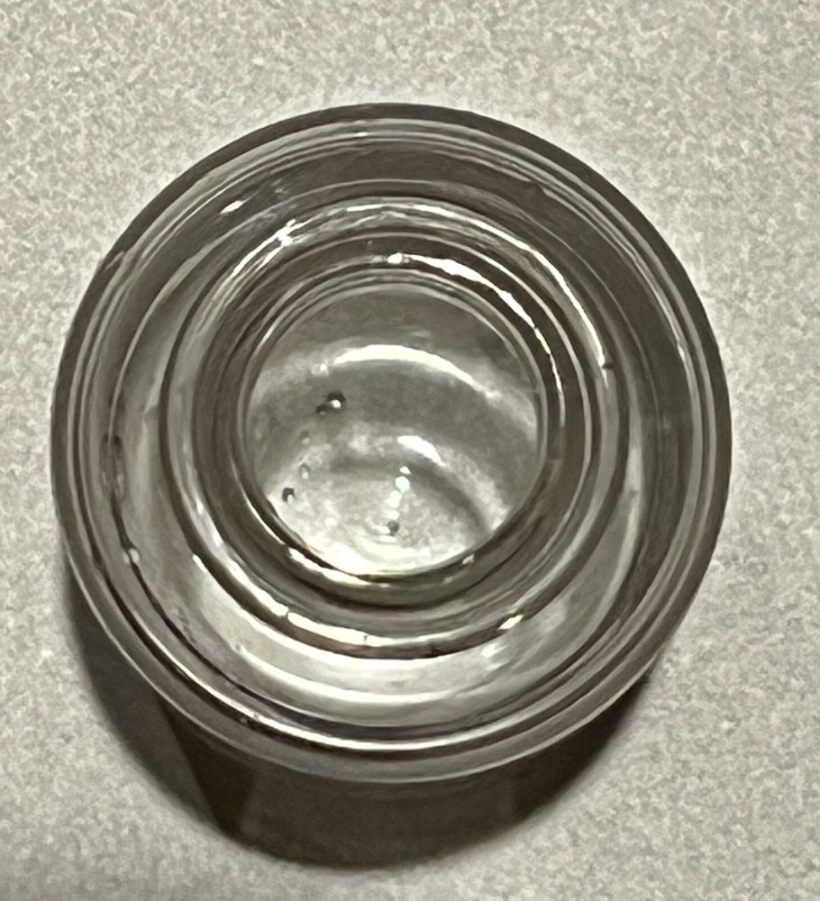 vtg empty Tu Sicks Dye Eye Sew Perot Pull Fee Nawl vial for display