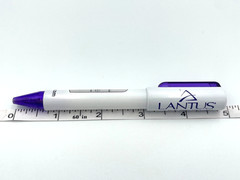 VERY RARE LANTUS Drug Rep Pen w/ Transparent „vial“ on Side Pharma Swag- WORKS