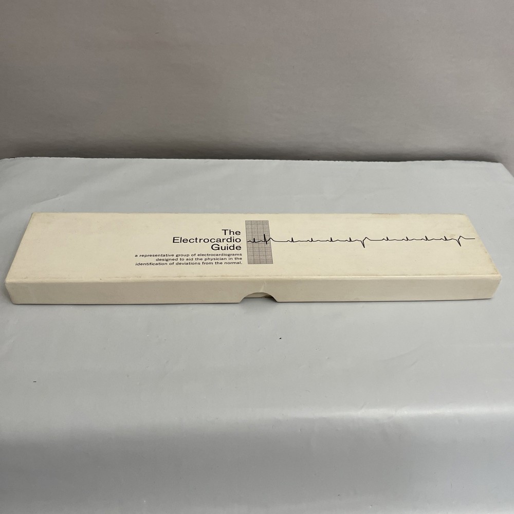 Electrocardio Guide Merck Sharpe & Dohme 1960s in Box