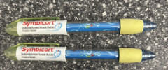 Lot Of 2 SYMBICORT Drug Rep Advertising Pharmaceuticals Collectable Pens Pharma