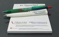 Avandia Avandamet Lot PENS, Sticky Pad Drug Rep Pharmaceutical Promo Advertising