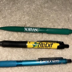 Lot of 18 Pharmaceutical drug rep pens. Viagra. Norvasc. Lipitor. Zocor. Pfizer